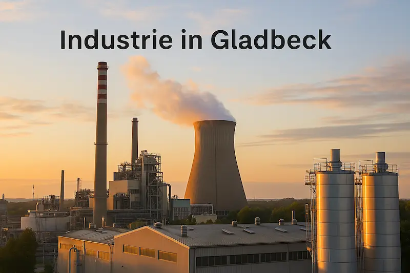 Symbolbild- Industrie in Gladbeck, Ki-generiert